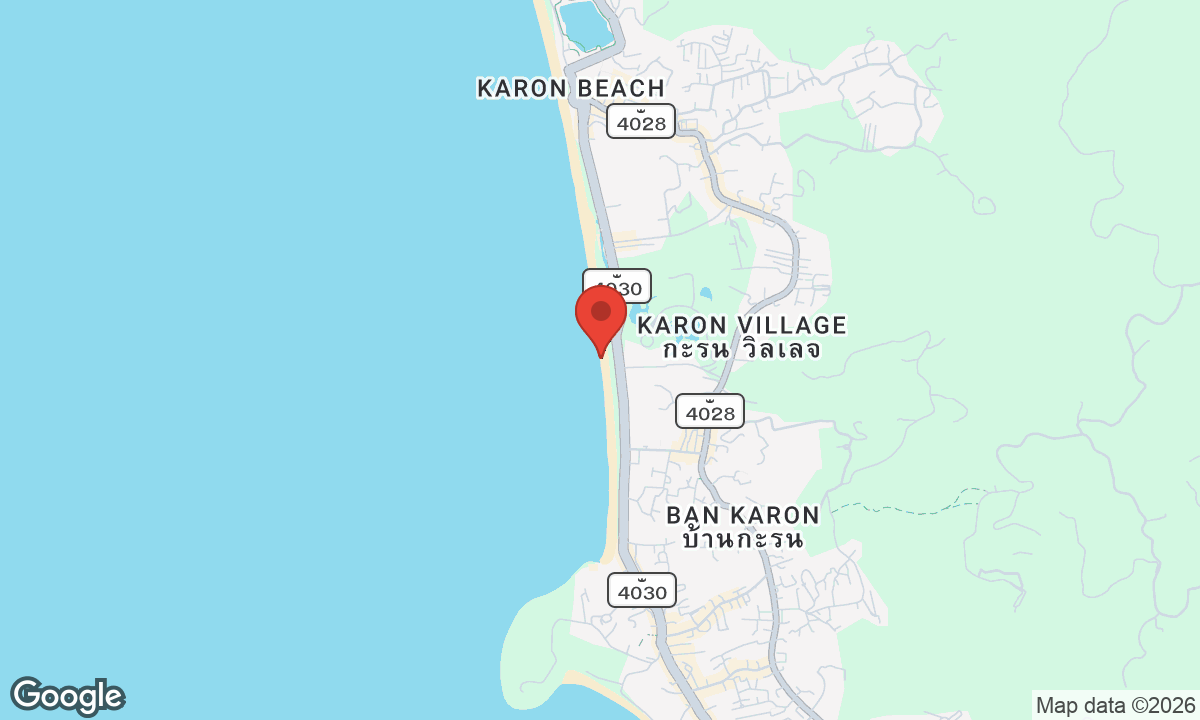 Map of Karon Noi Beach