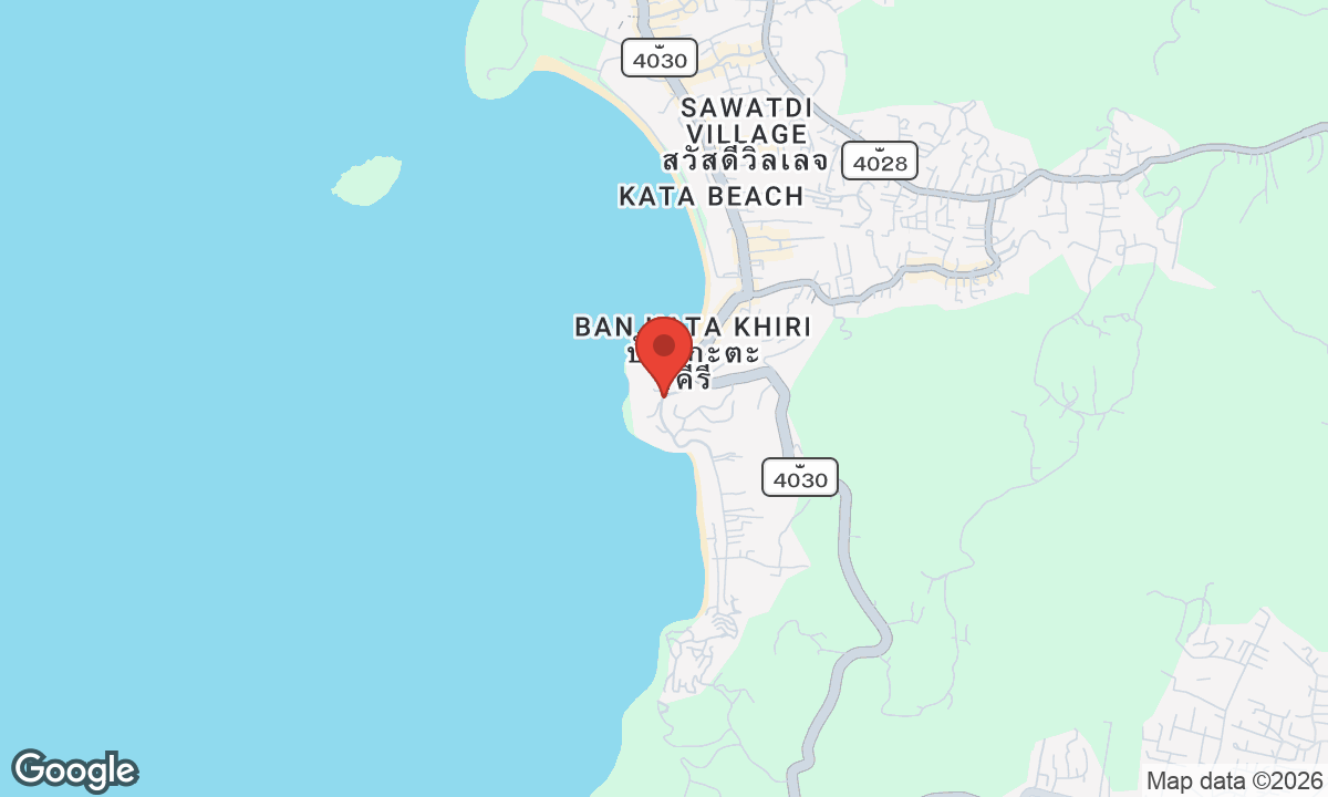 Map of Kata Noi Beach