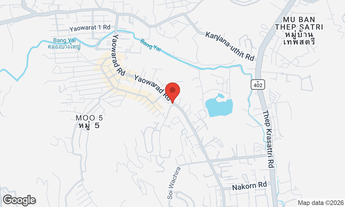 Map of Phet Tapee Suki Phuket